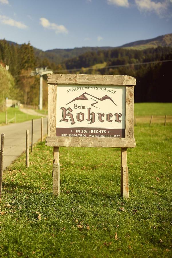 Beim Rohrer Kirchberg in Tirol